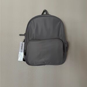 Stoney Clover Lane Gray Mini Backpack